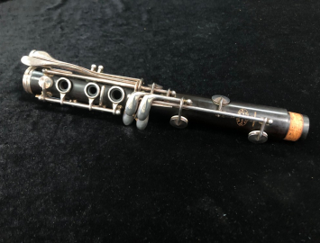 Photo Buffet Crampon Paris France R13 A Clarinet with Silver Key Work, Serial #483615